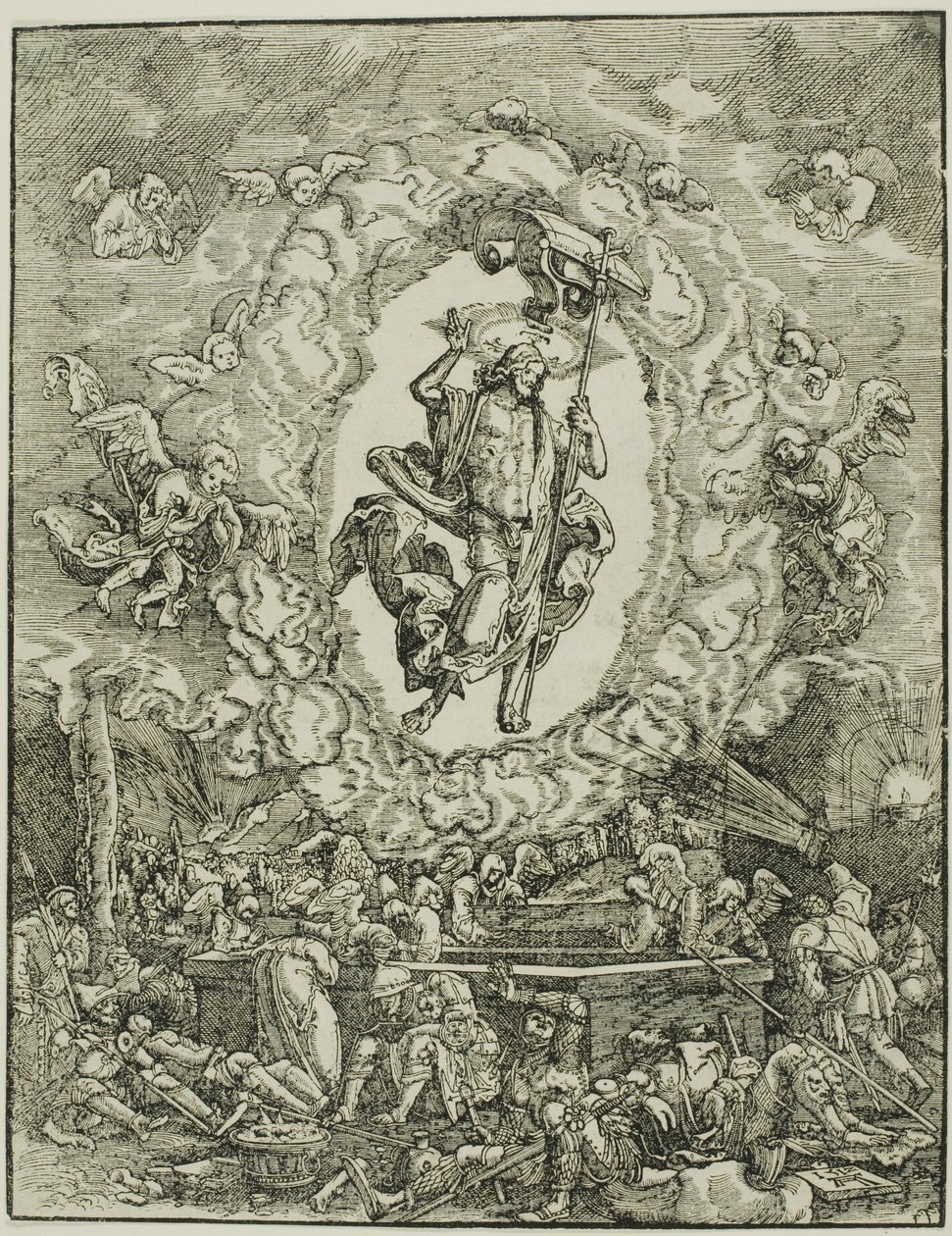 Krisztus feltámadása alkotó: Albrecht Altdorfer