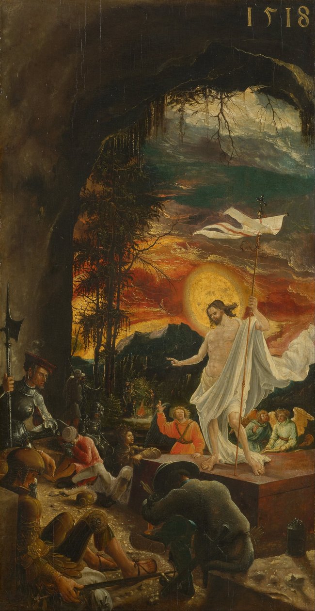 Krisztus feltámadása alkotó: Albrecht Altdorfer