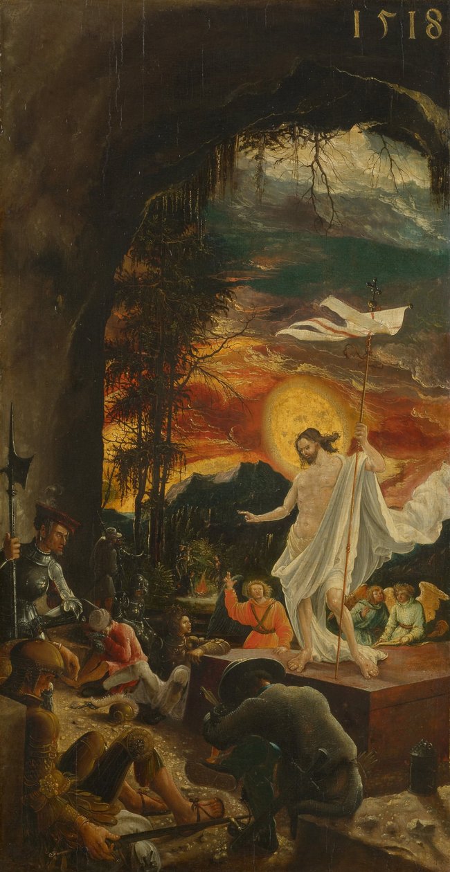 Krisztus feltámadása, 1518 alkotó: Albrecht Altdorfer