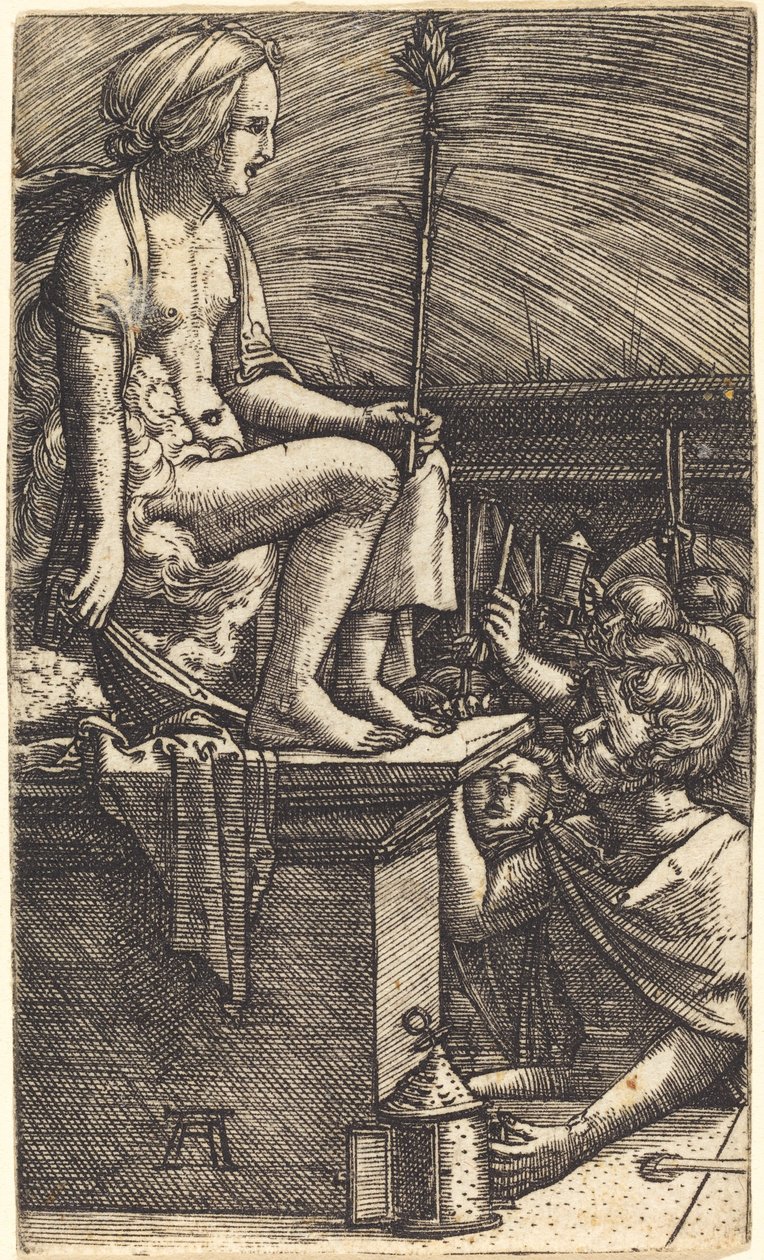 A római kurtizán (A mágus Vergilius bosszúja) alkotó: Albrecht Altdorfer