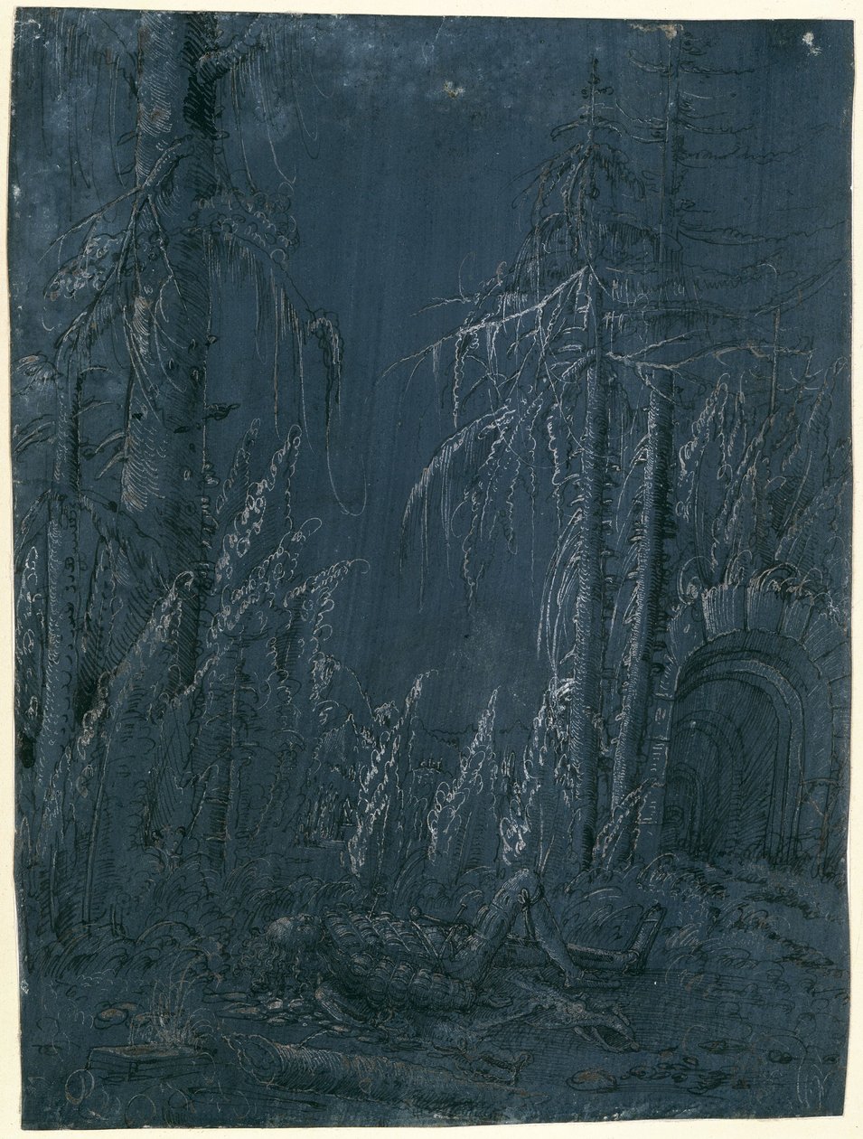 Halott Pyramus alkotó: Albrecht Altdorfer