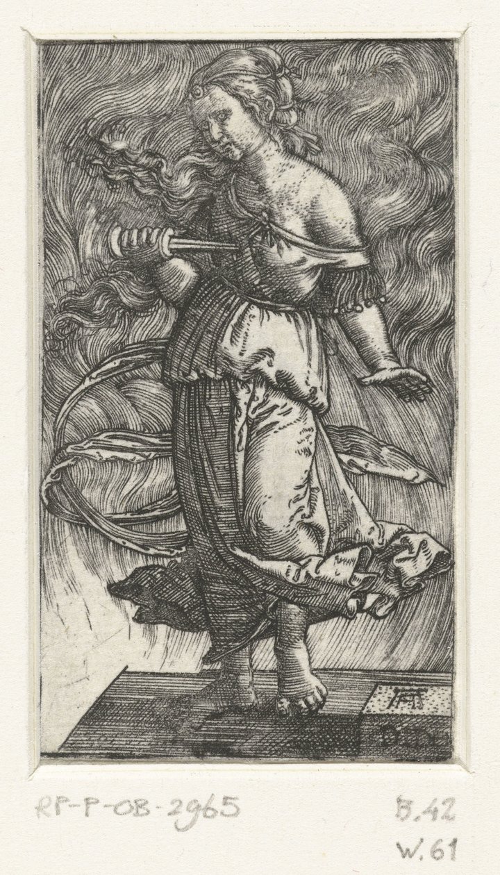 Dido öngyilkossága Dido (cím a tárgyon) alkotó: Albrecht Altdorfer