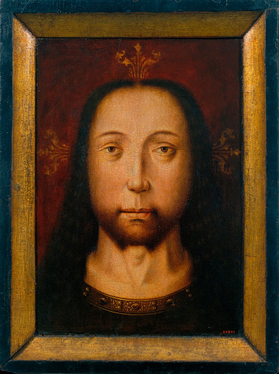 La sainte arc - A Szent arca - Bouts kör festménye, Aelbrecht (Albrecht, c1455-1549), Olaj, fa c1500 (37,4x28,2 cm) - Museu Nacional d