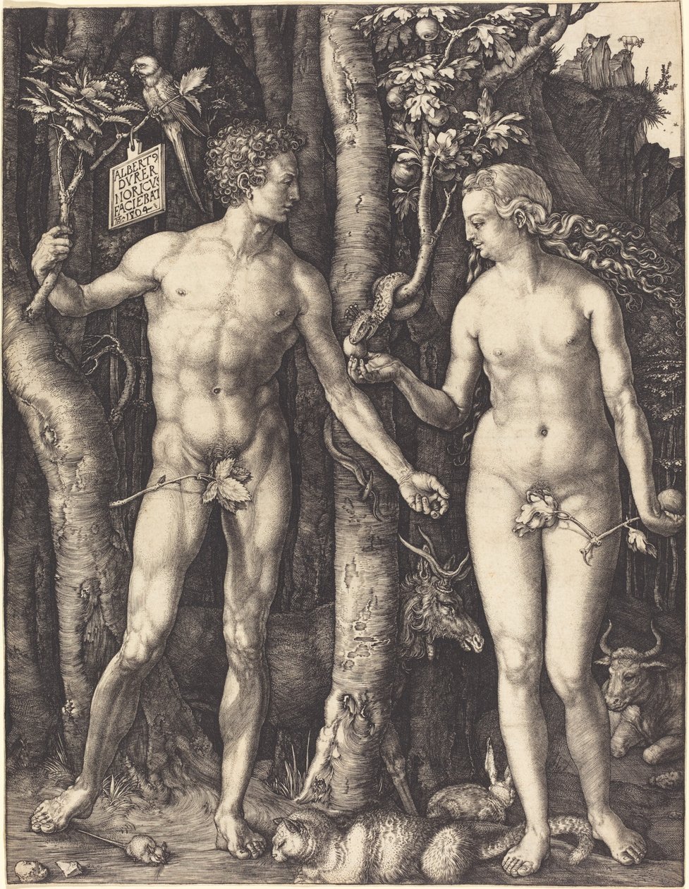Ádám és Éva alkotó: Albrecht Dürer