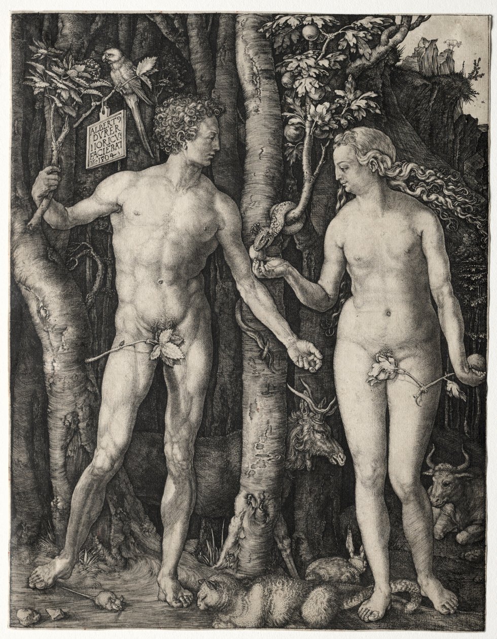 Ádám és Éva alkotó: Albrecht Dürer