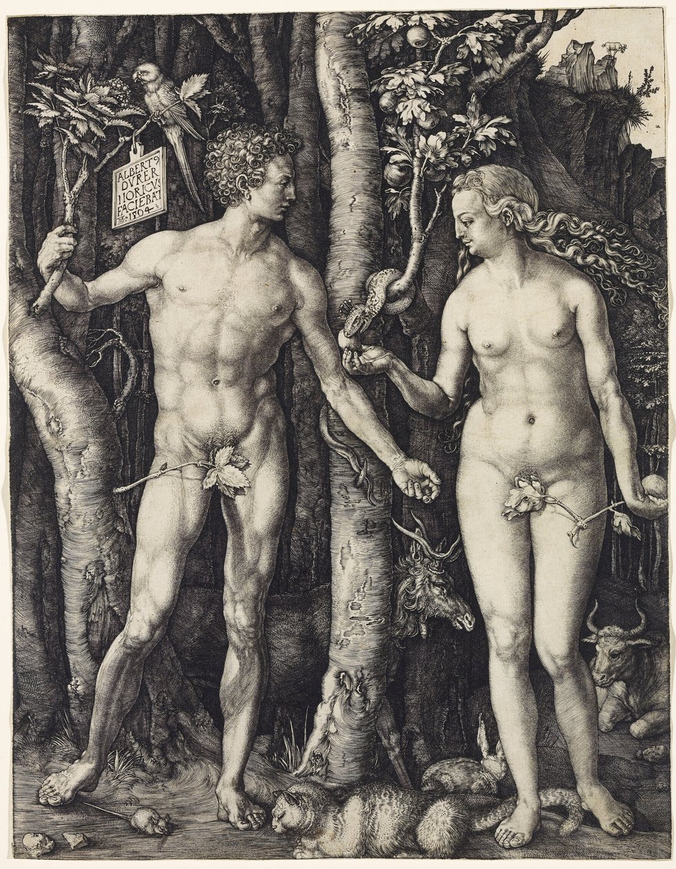 Ádám és Éva alkotó: Albrecht Dürer