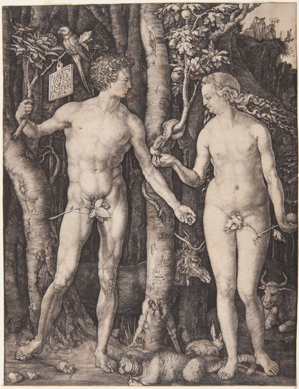 Ádám és Éva alkotó: Albrecht Dürer