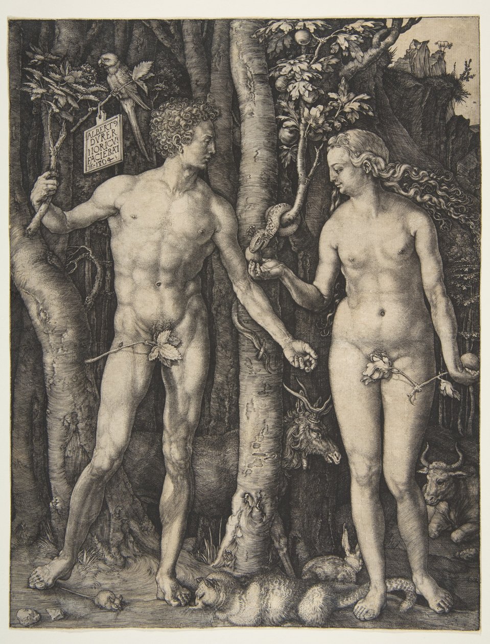 Ádám és Éva alkotó: Albrecht Dürer