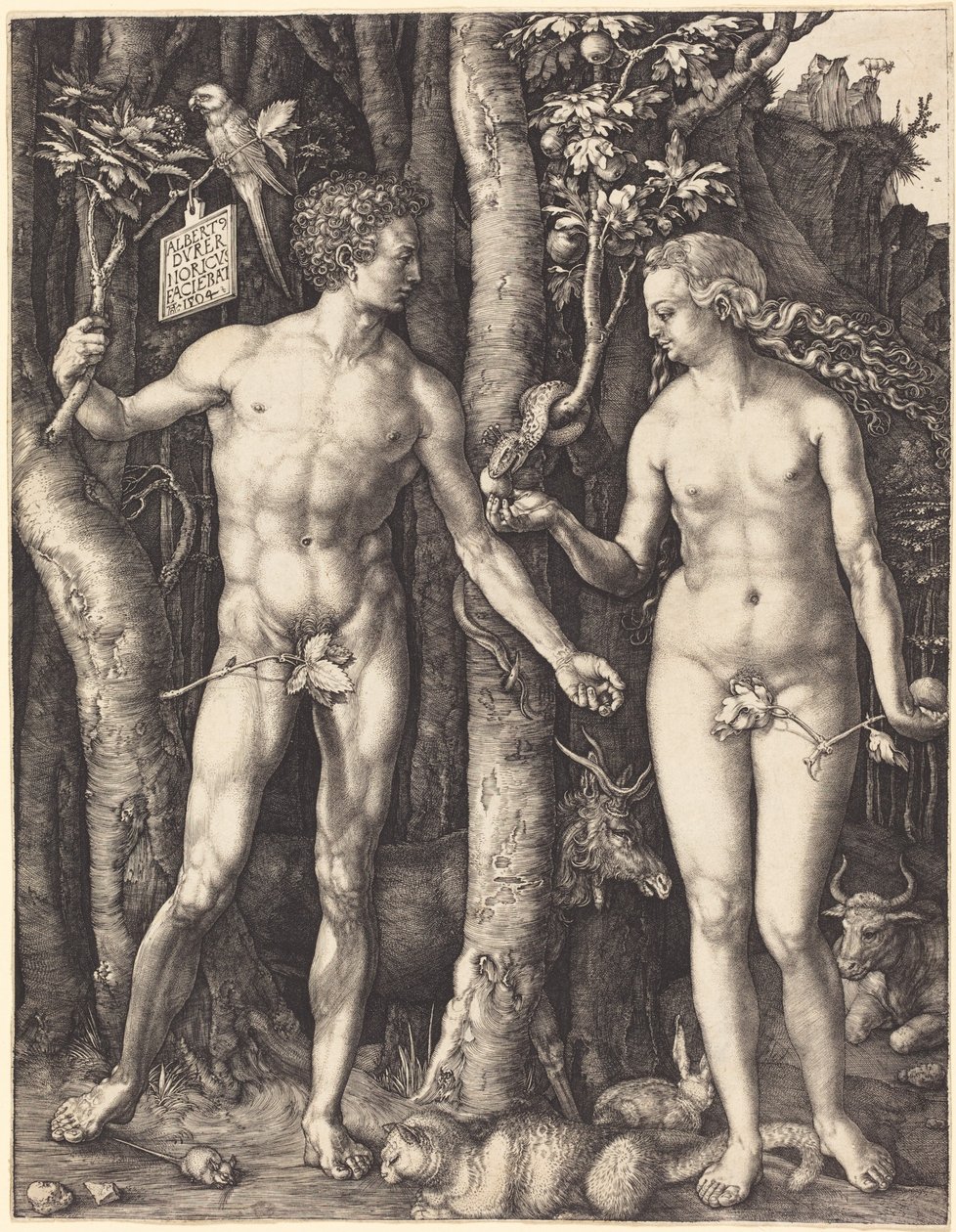 Ádám és Éva alkotó: Albrecht Dürer