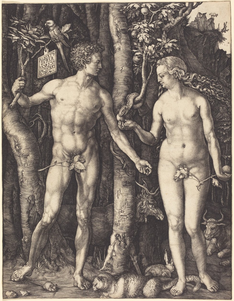 Ádám és Éva alkotó: Albrecht Dürer