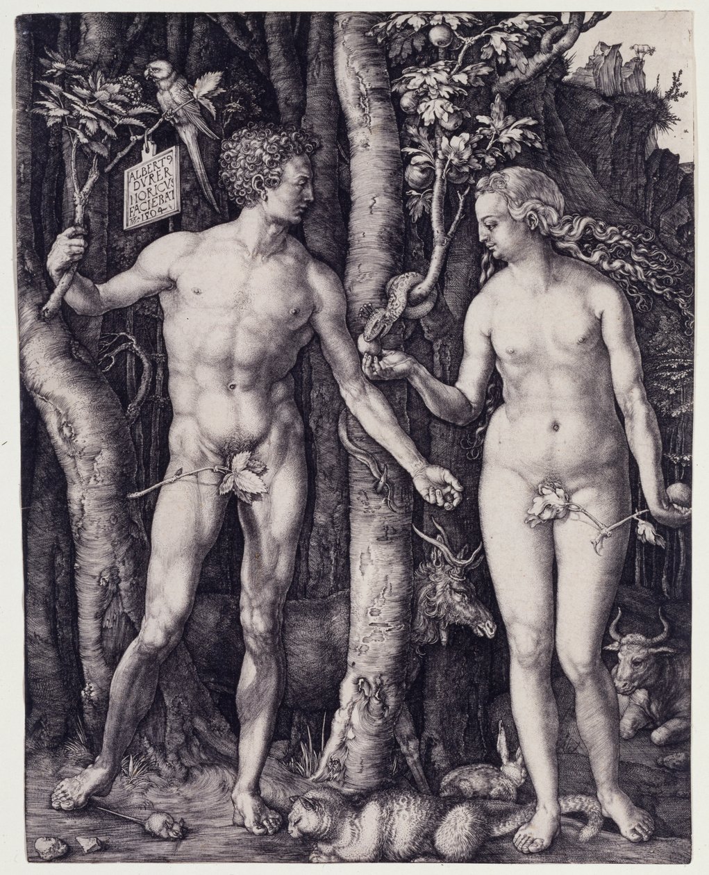 Ádám és Éva alkotó: Albrecht Dürer