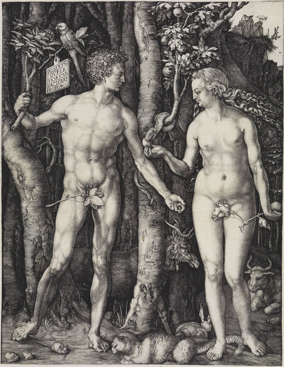 Ádám és Éva alkotó: Albrecht Dürer