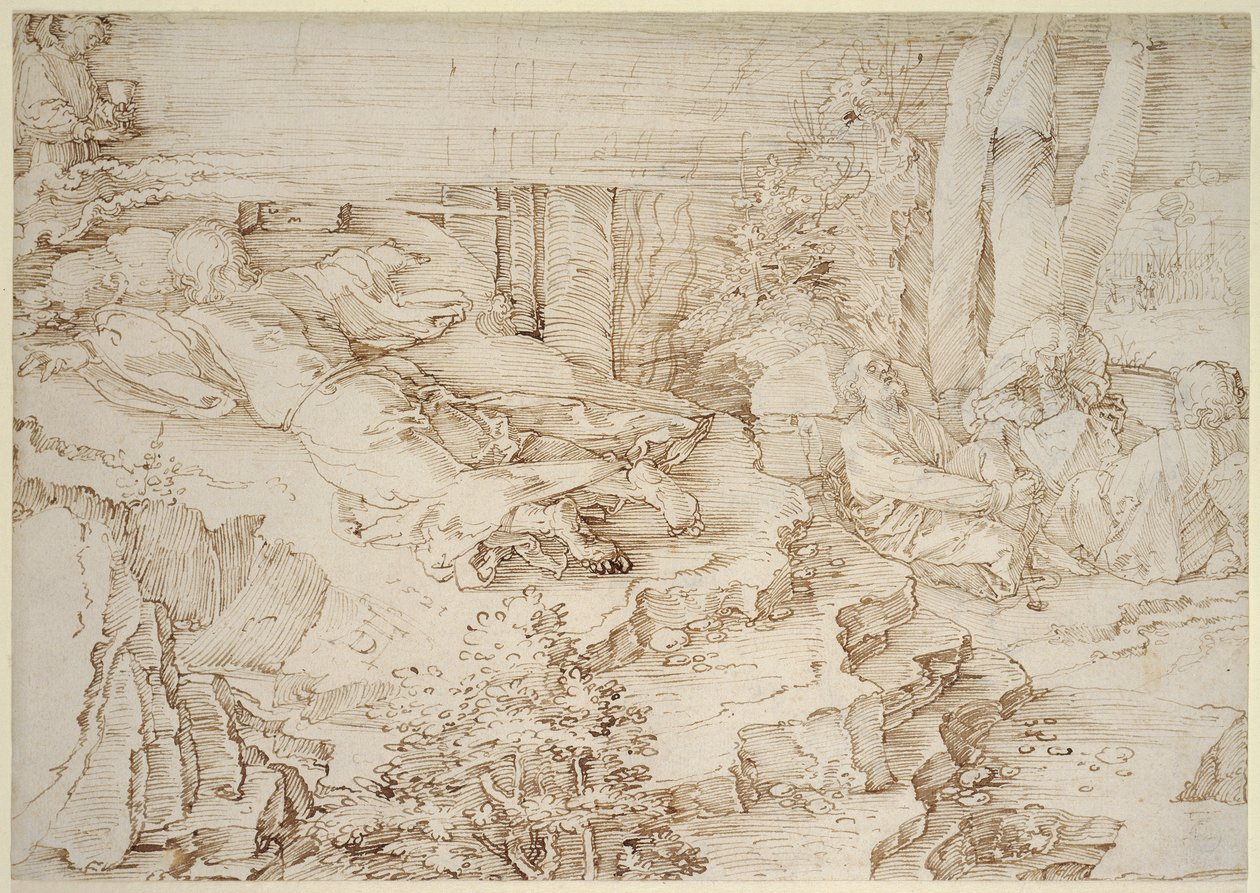 Gyötrelem a kertben alkotó: Albrecht Dürer