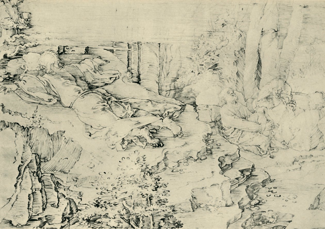 Agónia a kertben, 1521, 1943. alkotó: Albrecht Dürer