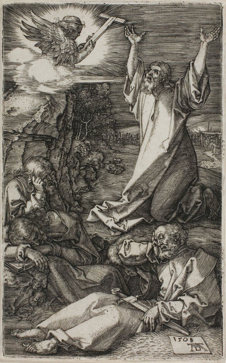 Agónia a kertben, A vésett szenvedélyből alkotó: Albrecht Dürer