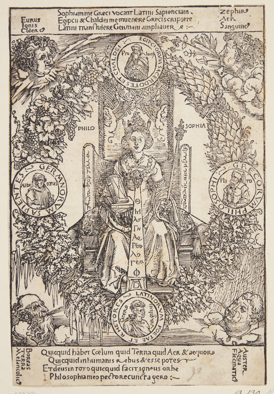 A filozófia allegóriája alkotó: Albrecht Dürer