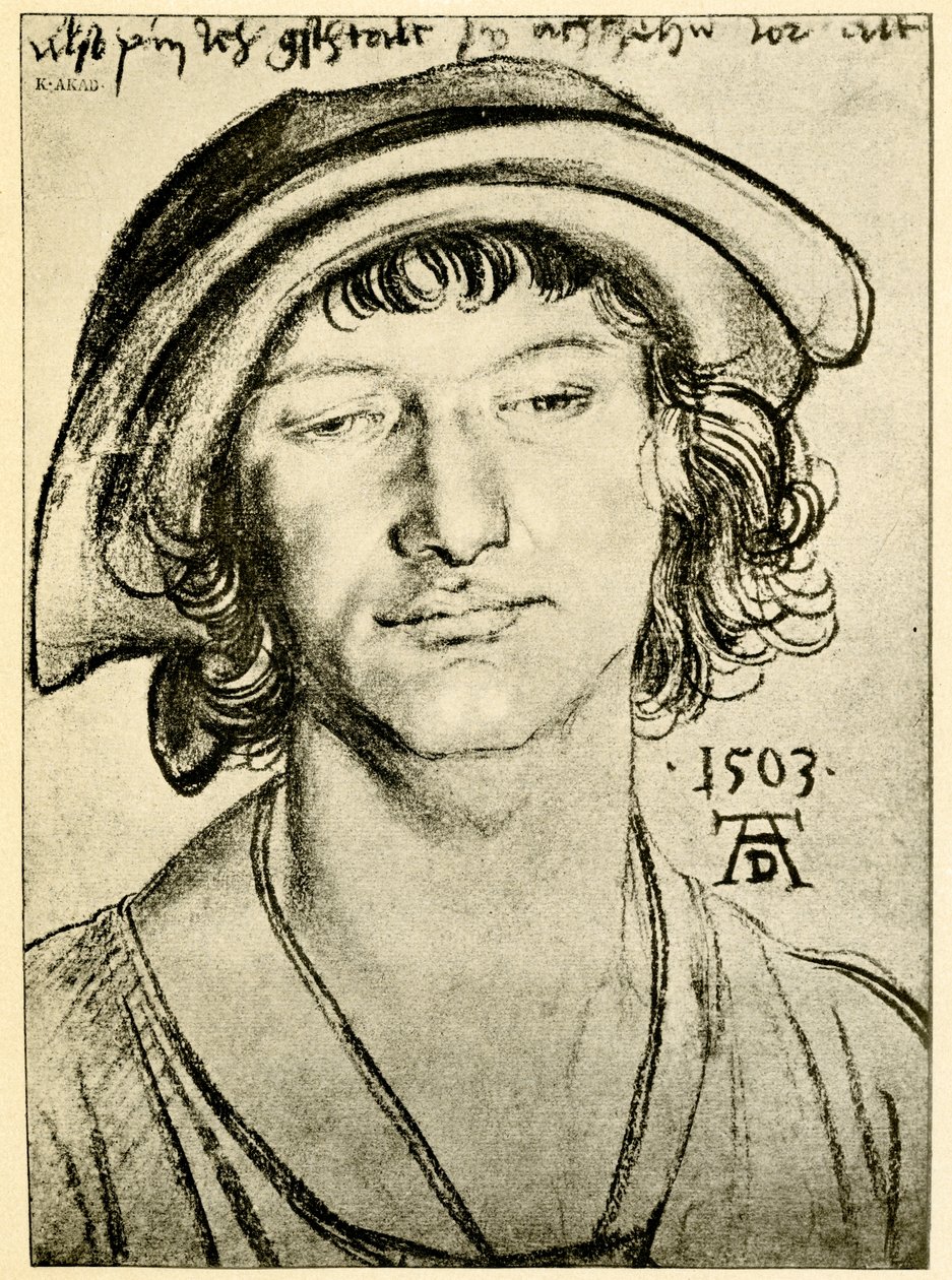 Névtelen portré alkotó: Albrecht Dürer