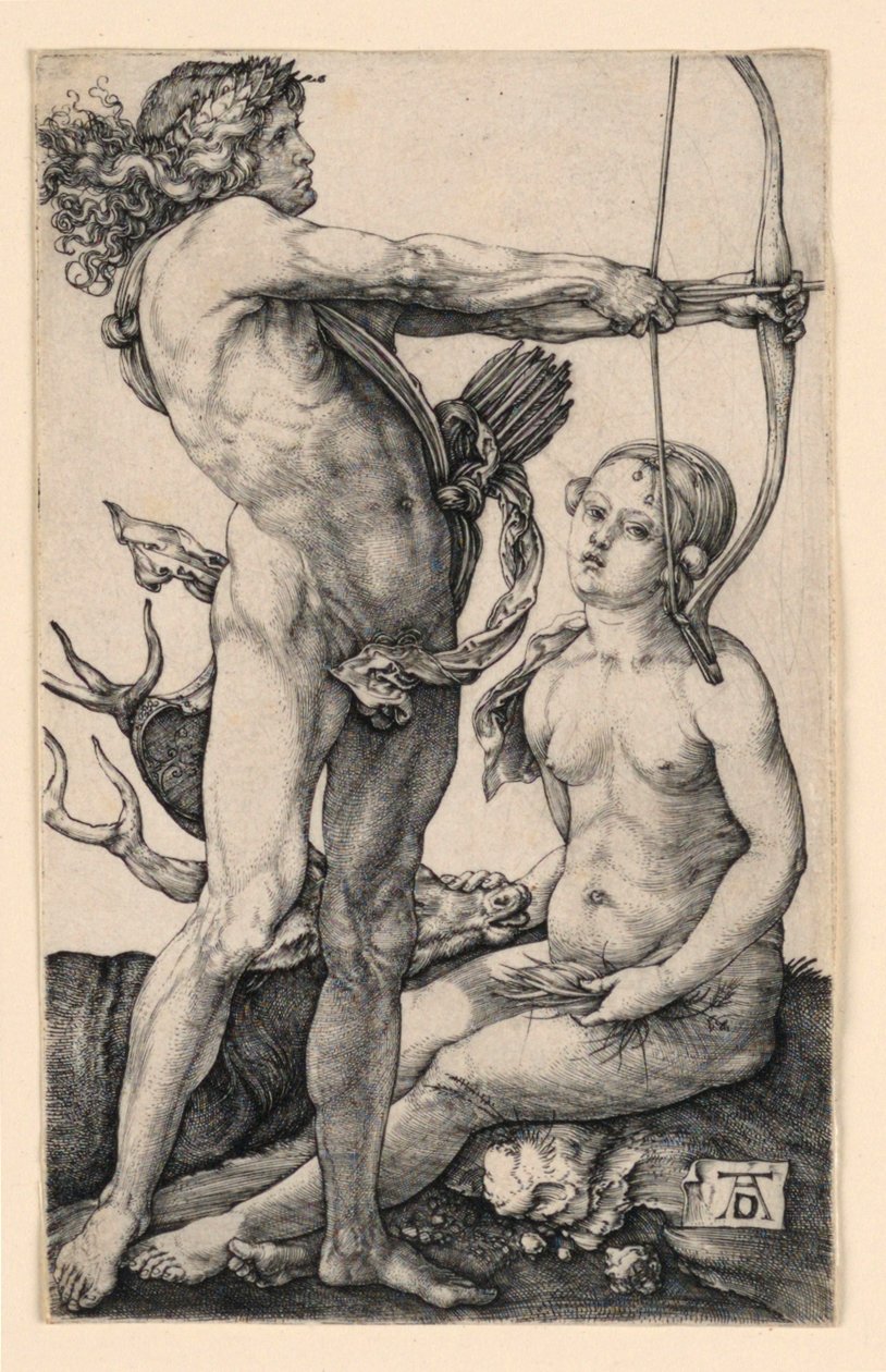 Apollo és Diana alkotó: Albrecht Dürer