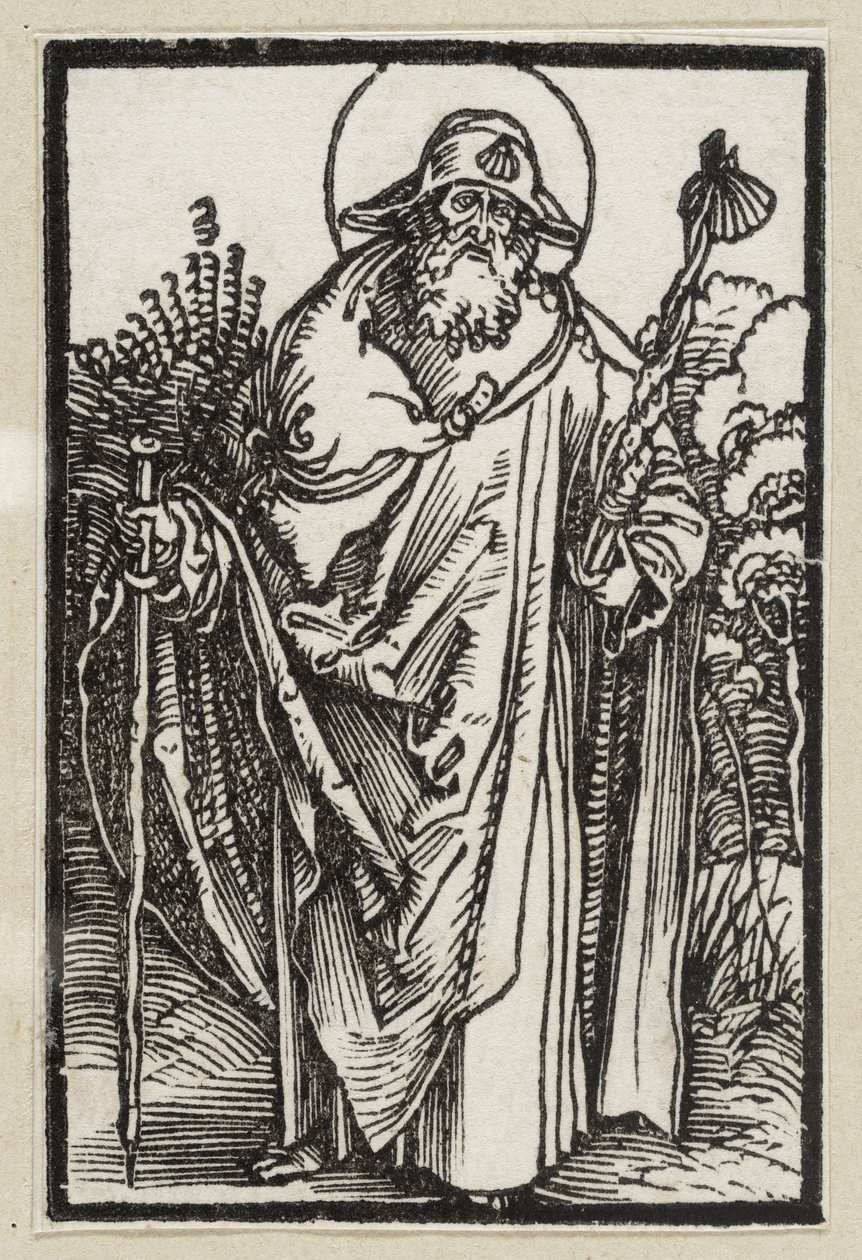 Jakab az idősebb apostol (63 vallási jelenet) alkotó: Albrecht Dürer