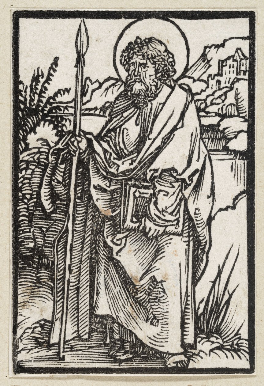 Tamás apostol (63 vallásos jelenet) alkotó: Albrecht Dürer