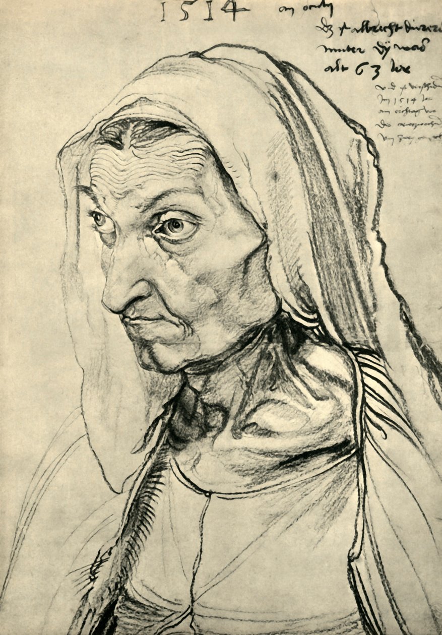 Durer Barbara, 1514, 1943. alkotó: Albrecht Dürer