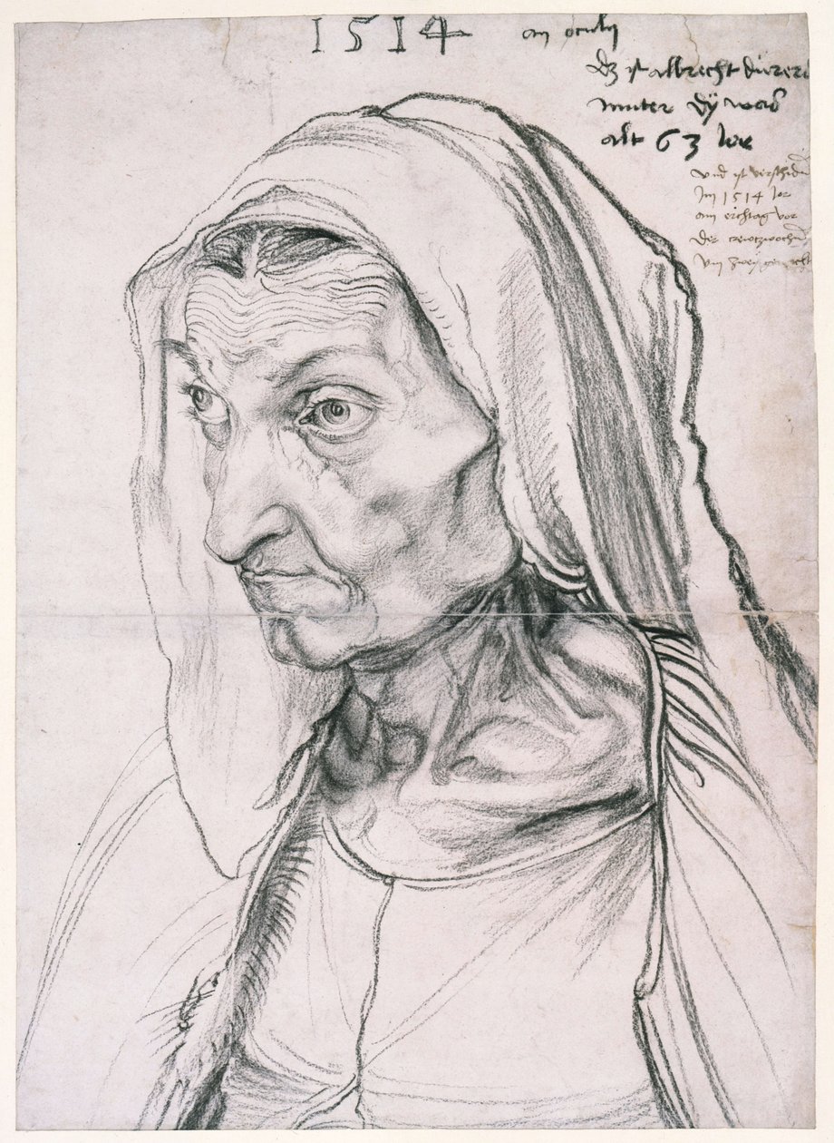 Barbara Dürer, születési neve Holper / Barbara Dürer, a művész édesanyja alkotó: Albrecht Dürer