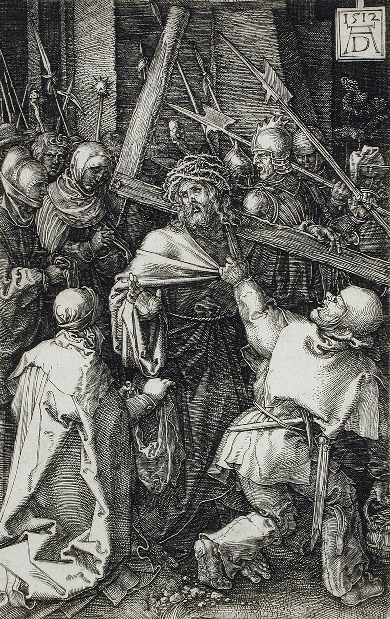 A kereszt hordozása alkotó: Albrecht Dürer