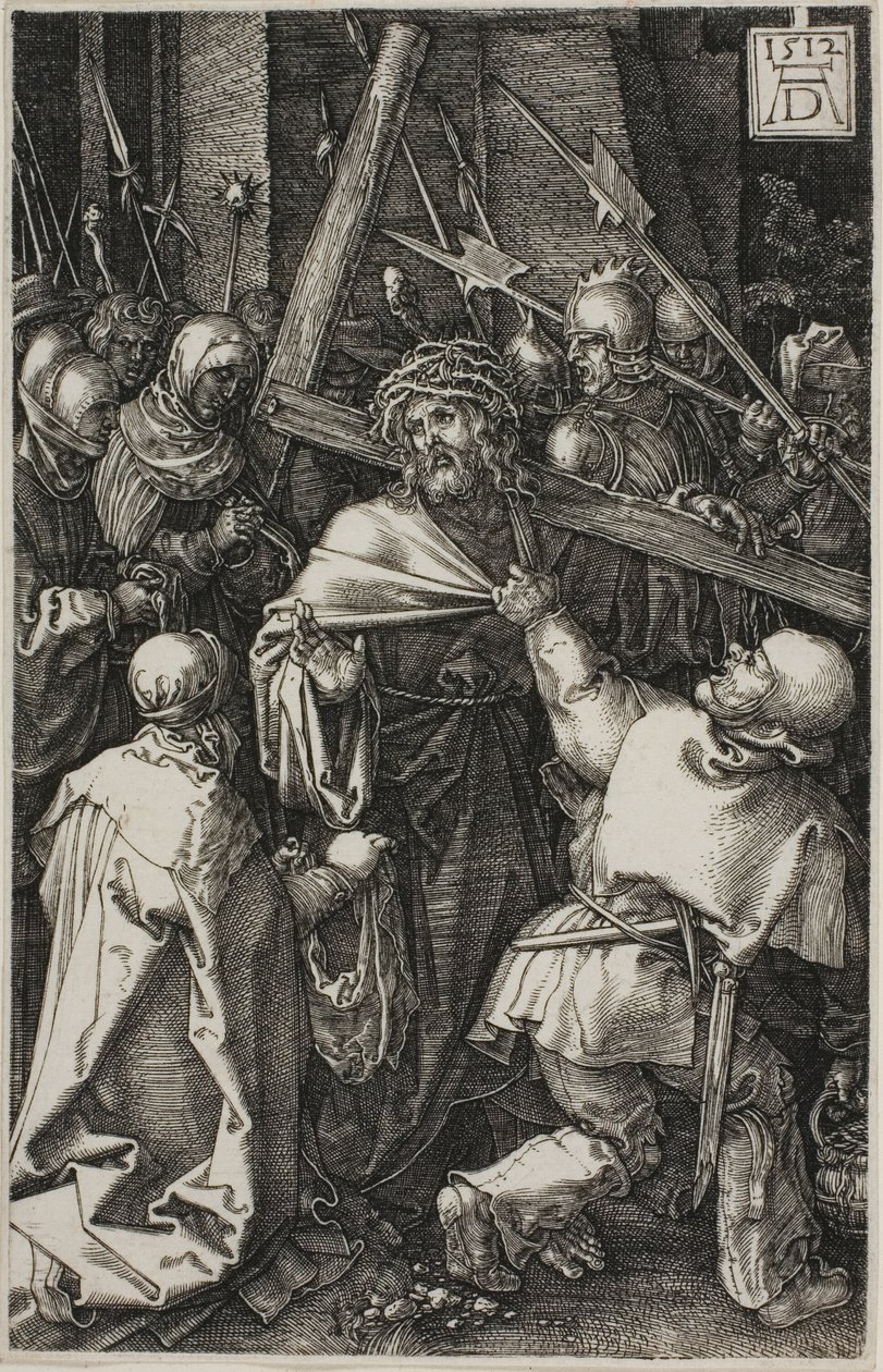 Kereszthordozás, A vésett passióból alkotó: Albrecht Dürer