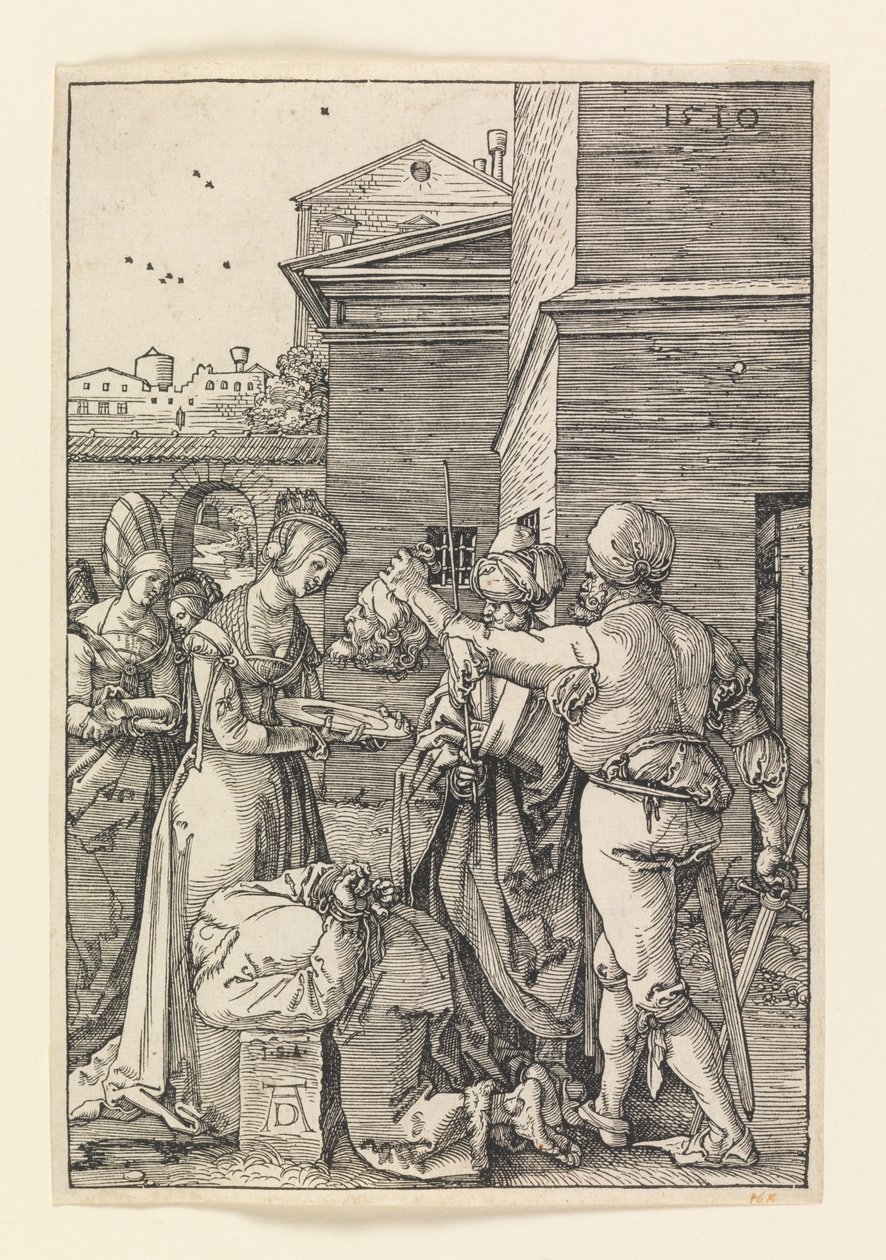 Keresztelő János lefejezése alkotó: Albrecht Dürer