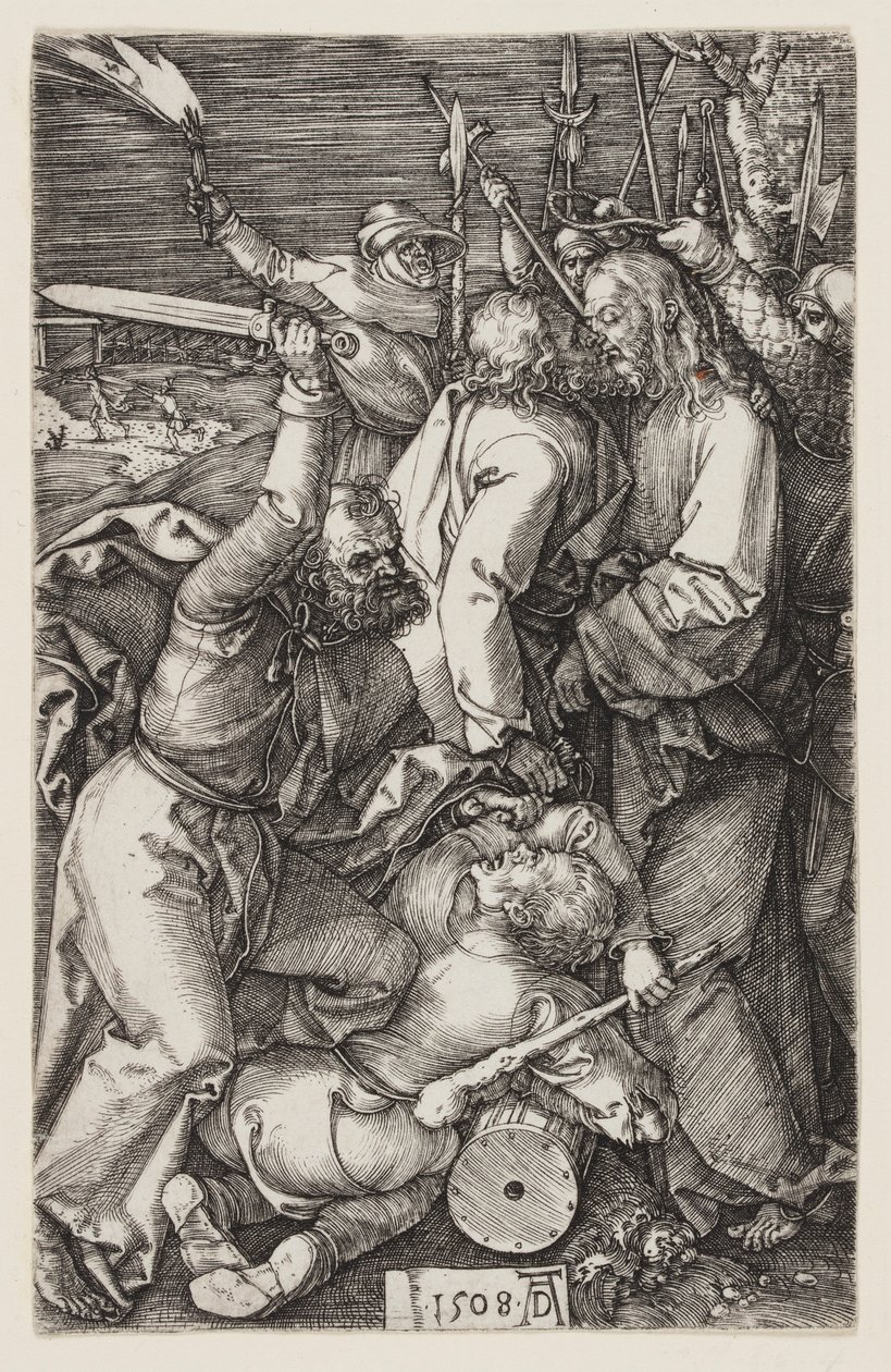 Krisztus árulása, A bevésett szenvedésből alkotó: Albrecht Dürer
