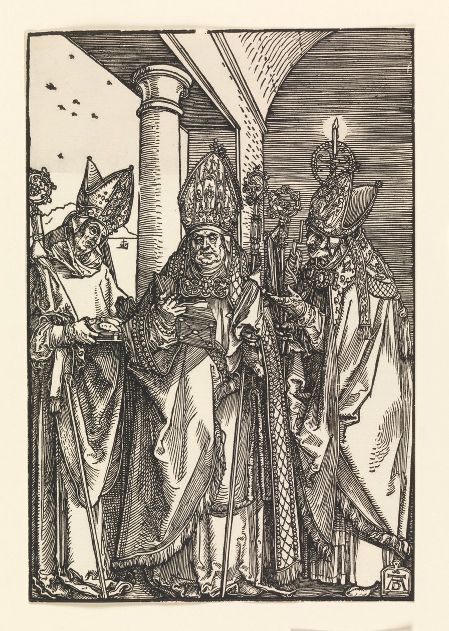 Miklós, Ulrik, Erasmus püspökök alkotó: Albrecht Dürer