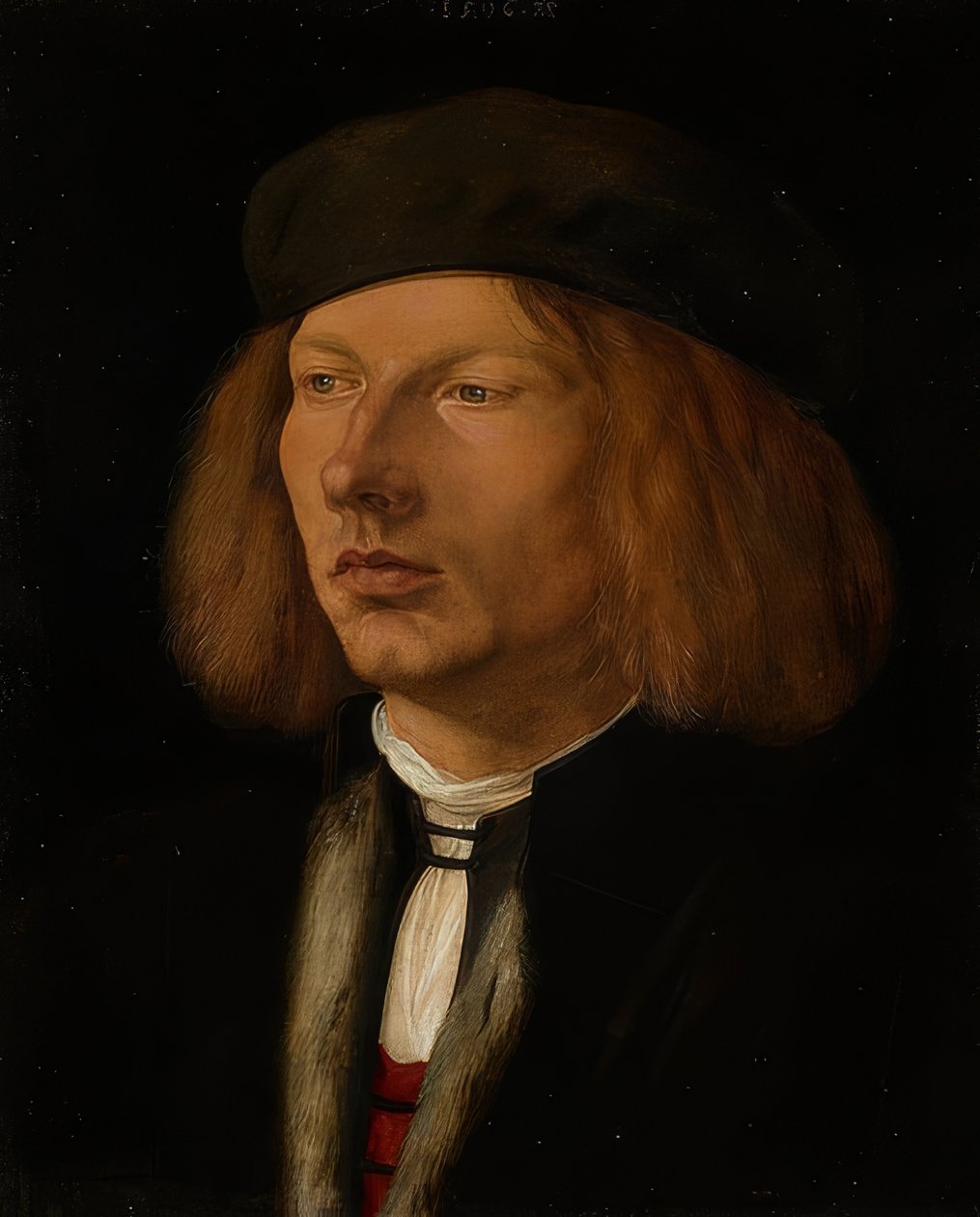 Burkhard von Speyer. 1506 alkotó: Albrecht Dürer