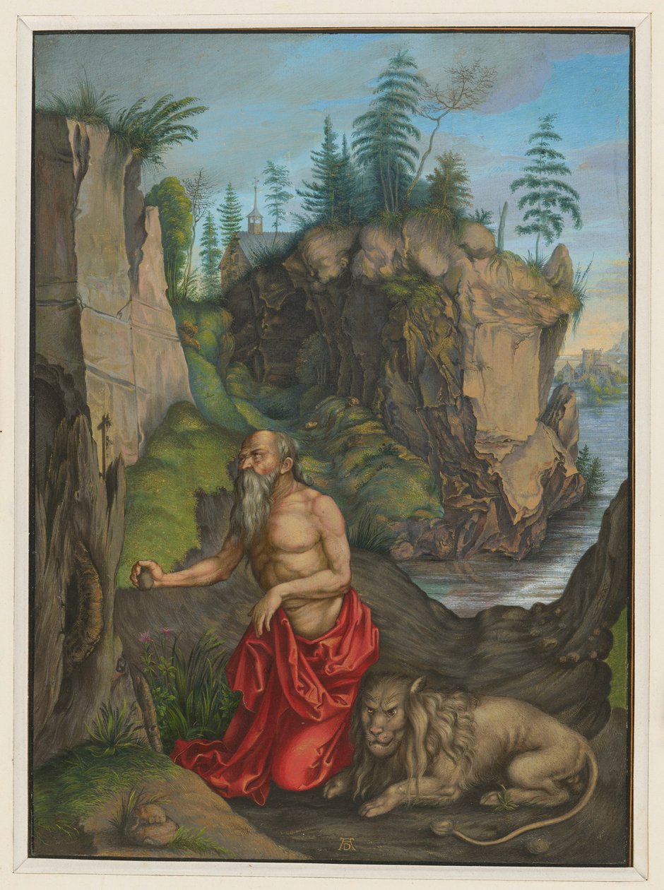 Szent Jeromos vezeklése alkotó: Albrecht Dürer