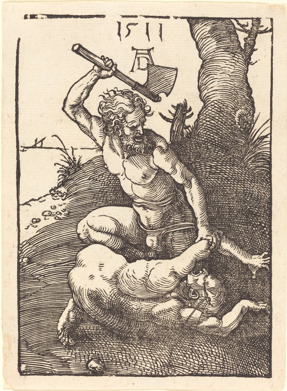 Káin megöli Ábelt alkotó: Albrecht Dürer