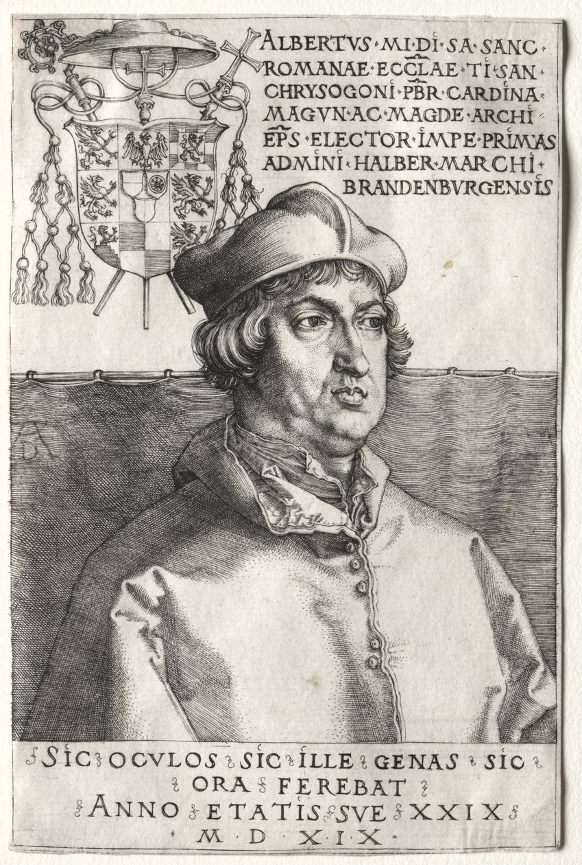 Albrecht brandenburgi bíboros – A kis tábla alkotó: Albrecht Dürer