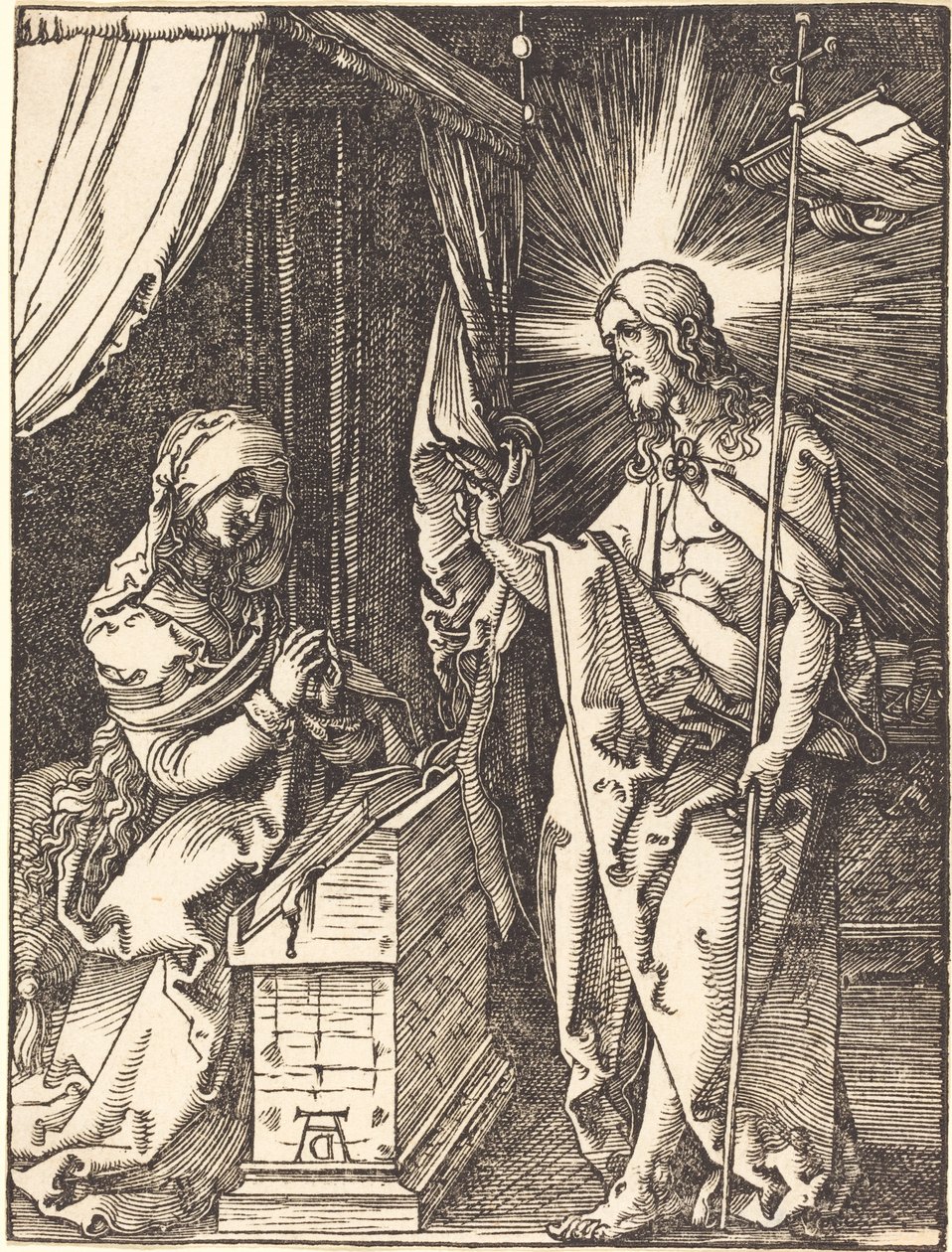 Krisztus megjelenése az anyjának alkotó: Albrecht Dürer