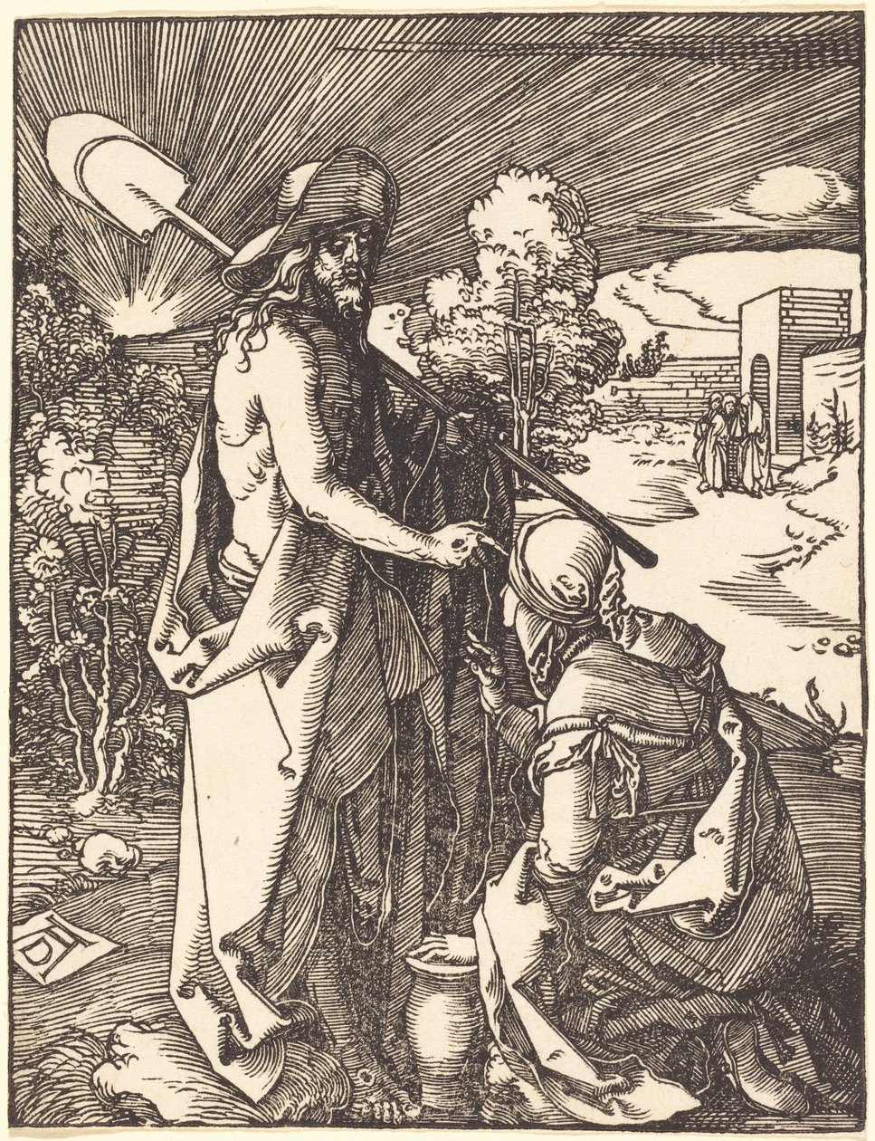 Krisztus megjelenik Mária Magdolnának alkotó: Albrecht Dürer