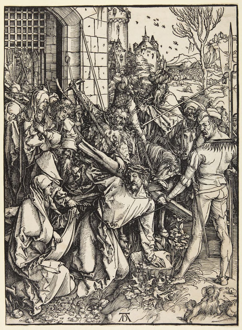 Krisztus viszi a keresztet alkotó: Albrecht Dürer