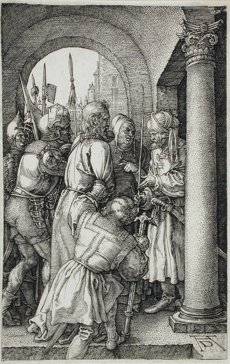 Krisztus Pilátus előtt alkotó: Albrecht Dürer