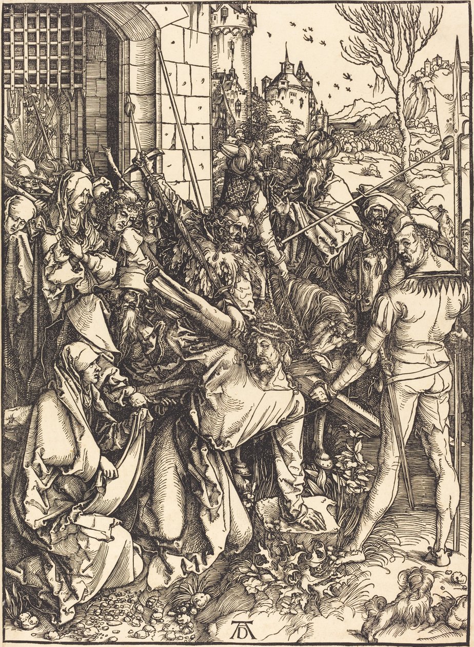 A keresztet hordozó Krisztus alkotó: Albrecht Dürer
