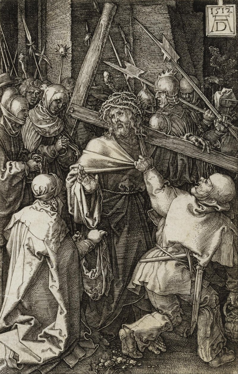 Krisztus viszi a keresztet alkotó: Albrecht Dürer