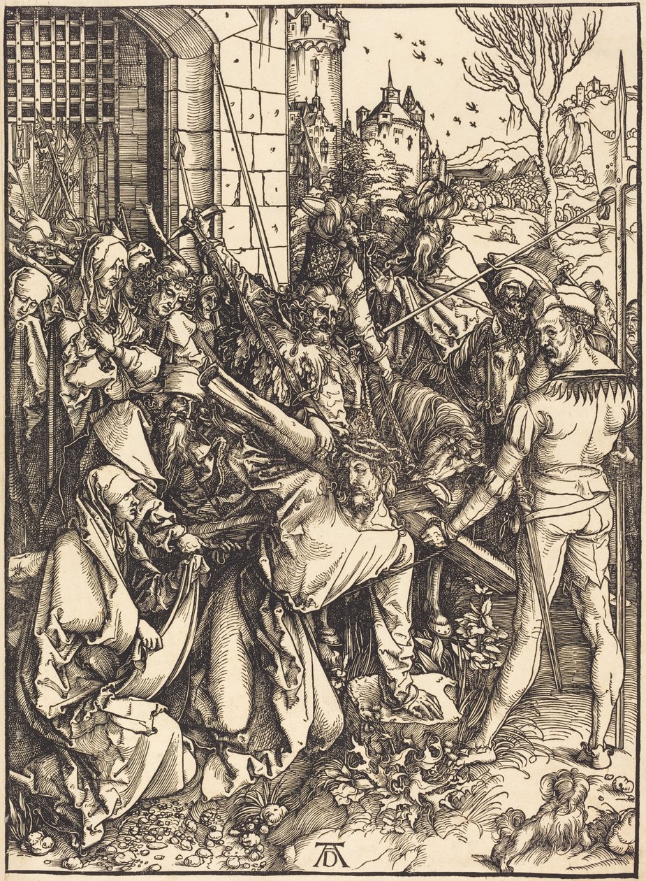 Krisztus viszi a keresztet alkotó: Albrecht Dürer