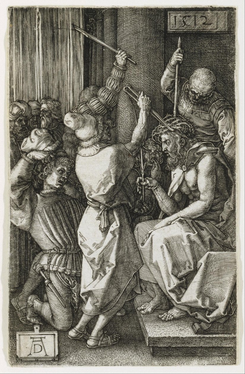 Krisztus tövissel megkoronázva alkotó: Albrecht Dürer