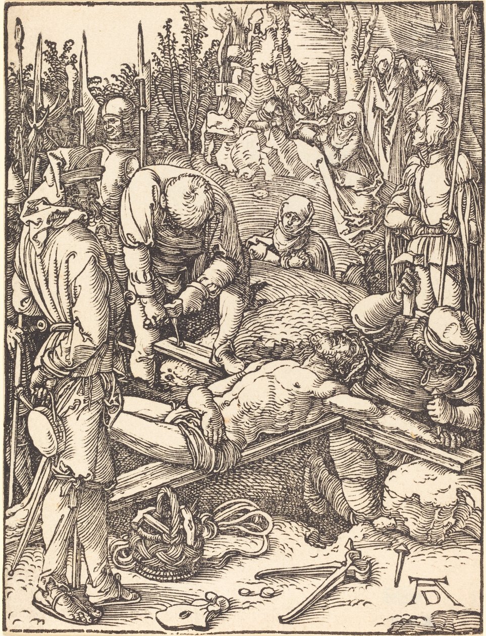 A keresztre szegezett Krisztus alkotó: Albrecht Dürer