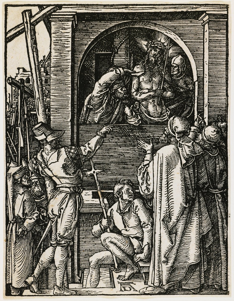 Krisztus bemutatása a népnek alkotó: Albrecht Dürer