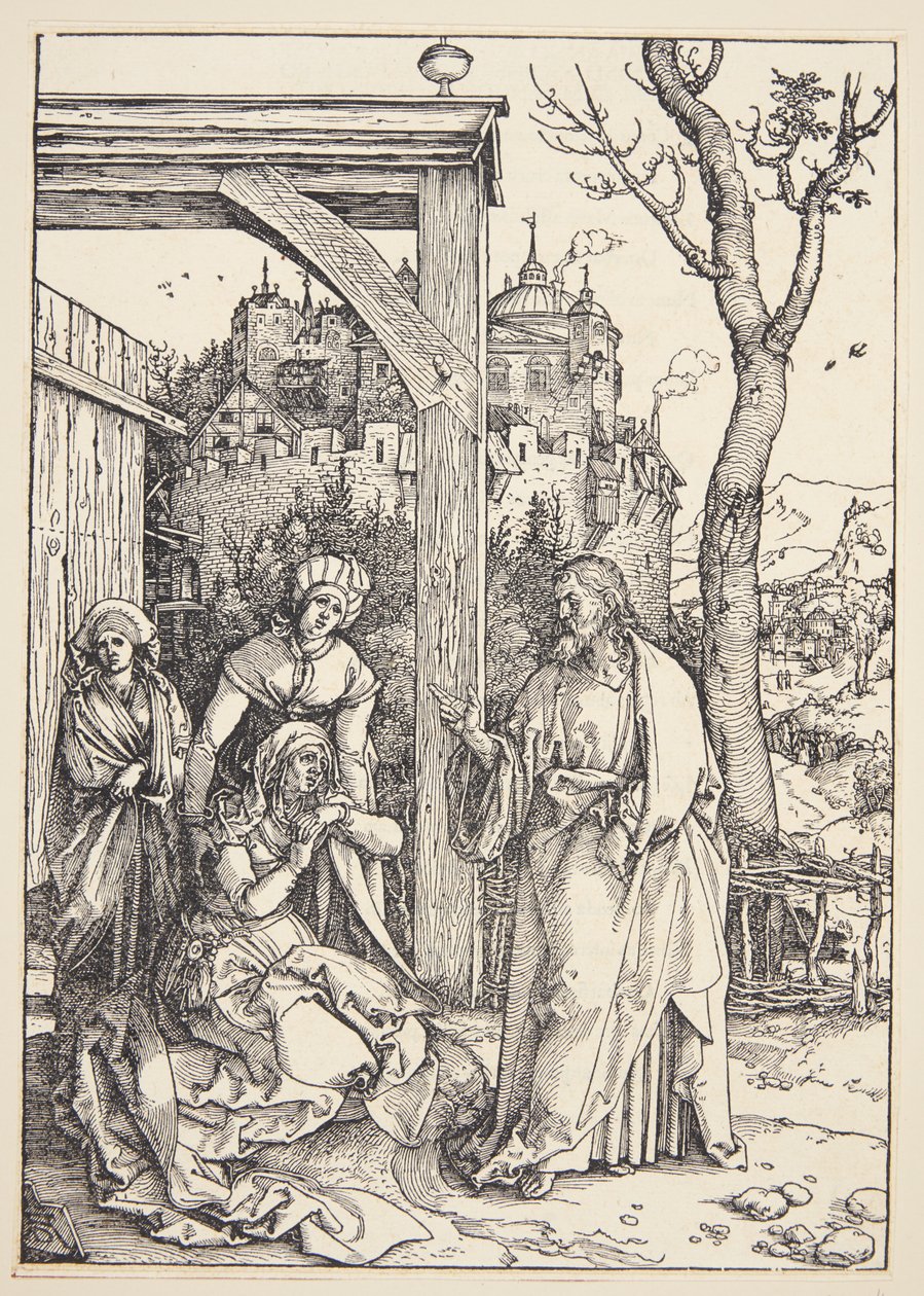 Krisztus búcsút vesz édesanyjától alkotó: Albrecht Dürer