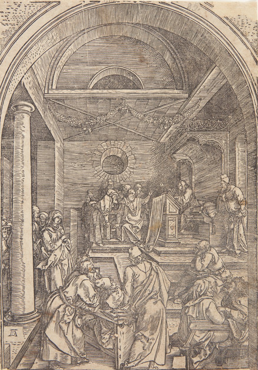Krisztus az orvosok között alkotó: Albrecht Dürer