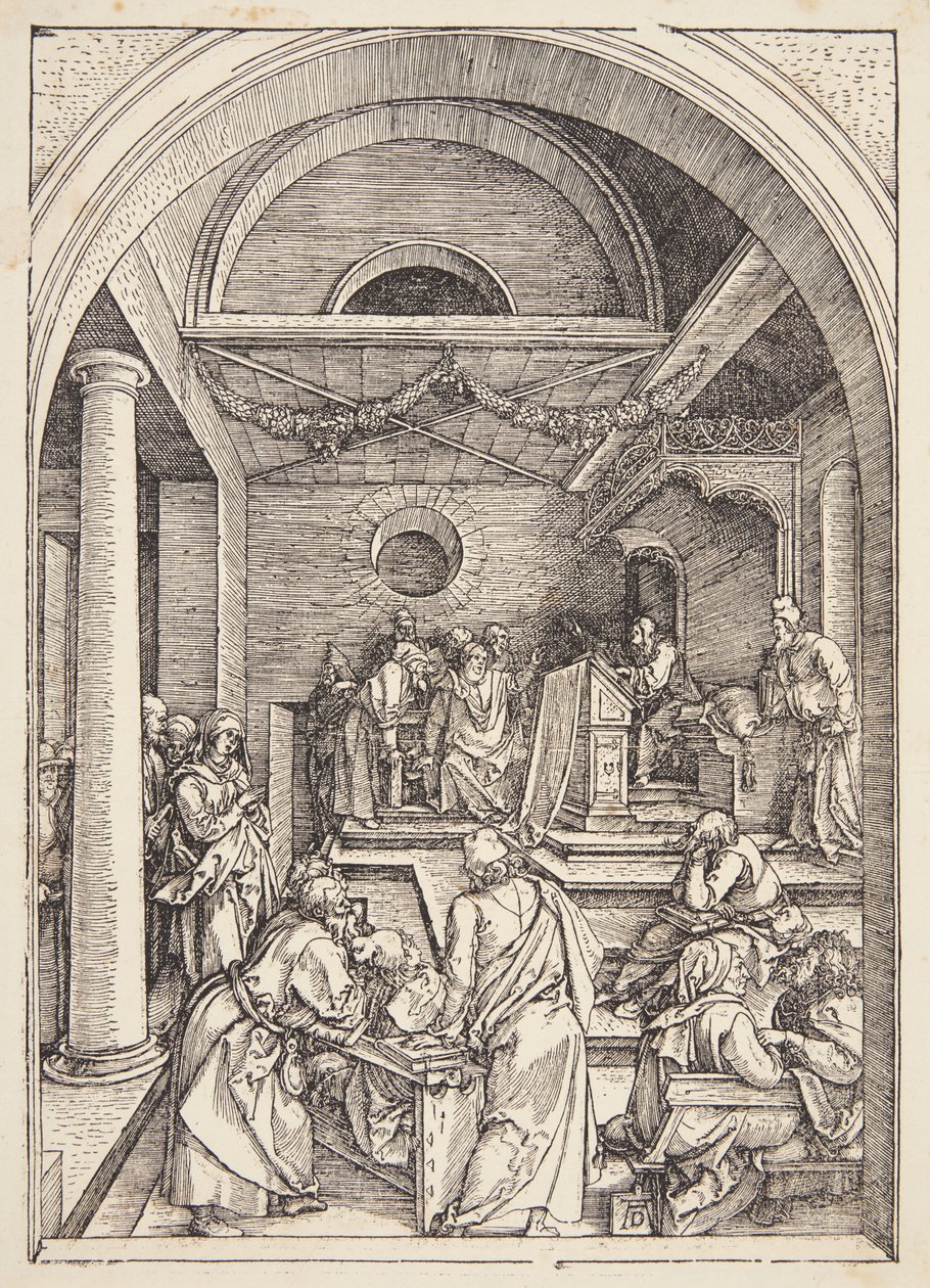 Krisztus az orvosok között alkotó: Albrecht Dürer
