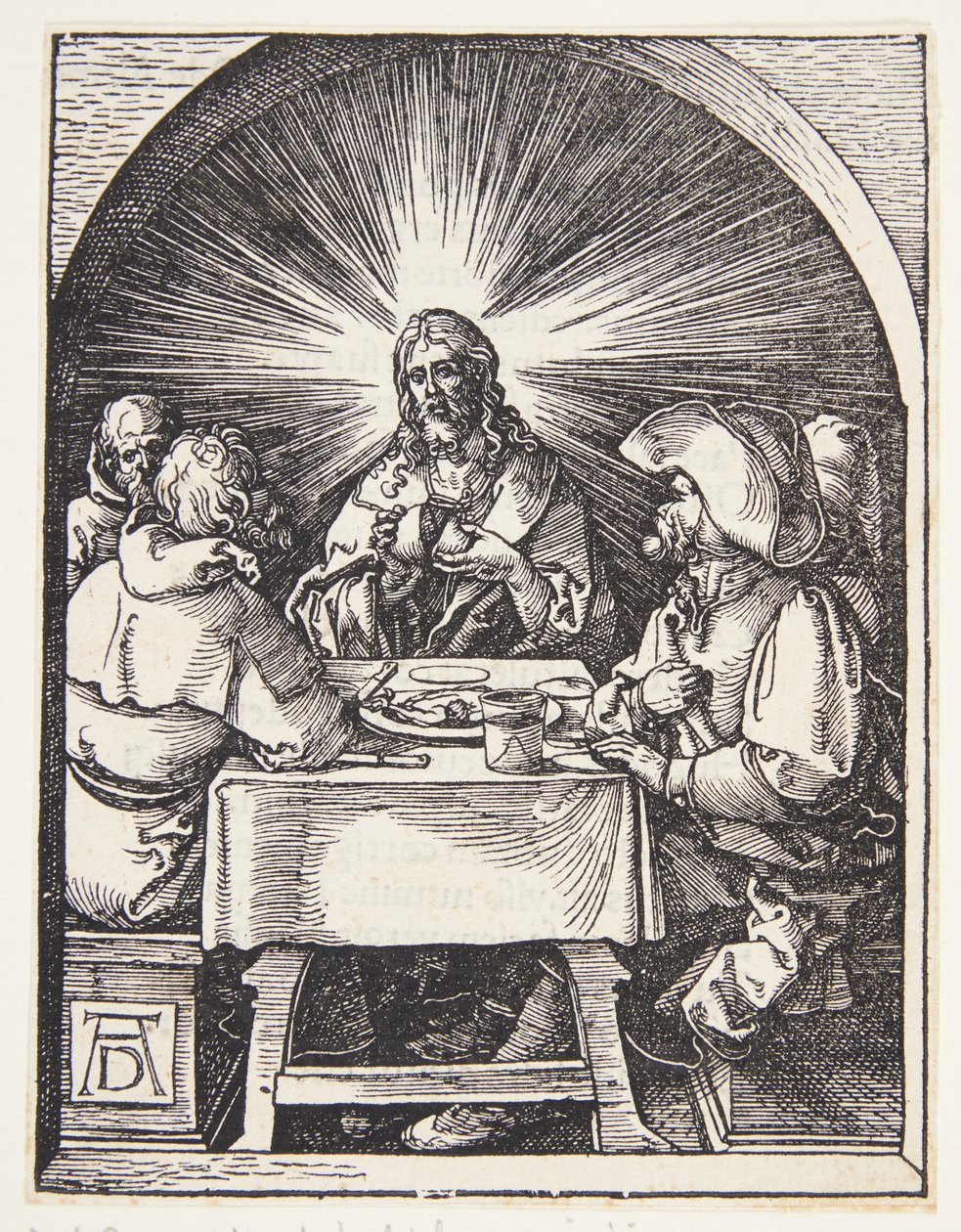 Krisztus Emmausban alkotó: Albrecht Dürer