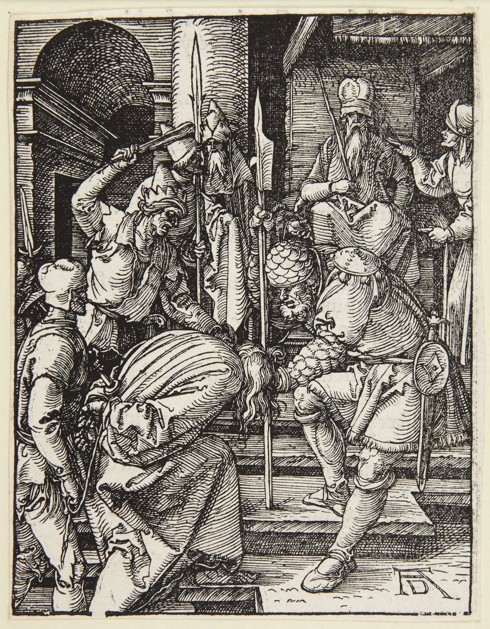 Krisztus Annás előtt alkotó: Albrecht Dürer